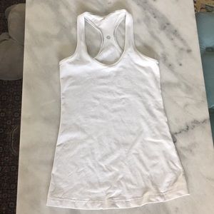 Lululemon CBR tank white size 6